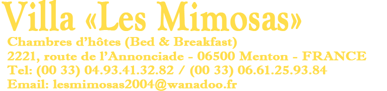 Villa Les Mimosas